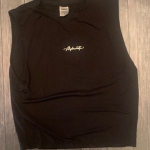 Alphalete | Crop Supersoft Tank | Size Large